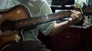 МОЯ двоюродная сестра застукала меня с гитарой, и я трахнул ее - порно видео