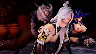 геншинн - порно видео