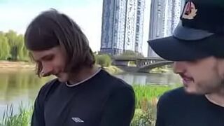 гей-фембой, двойное проникновение, экстремальное зияние - порно видео