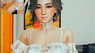 Заключенная и возбужденная Эмили играет в онлайн-классе - порно видео