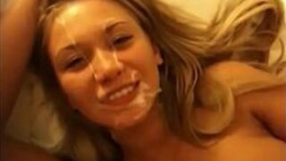 Огромный любительский камшот сборник - порно видео